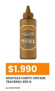 Traverso - Mostaza Fuerte Vintage