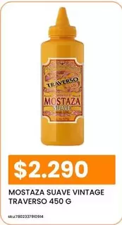 Traverso - Mostaza Suave Vintage