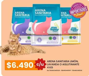 Cugat - Arena Sanitaria Limón, Lavanda O Aglutinante