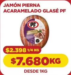 PF - Glasé - Jamón Pierna Acaramelado Pf