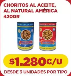 Ace - Choritos Al ite, Al Natural America