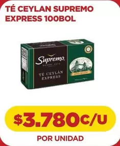 Ceylán - Ceylan - Te Supremo Express