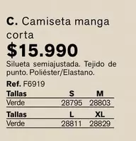 Camiseta Manga Corta