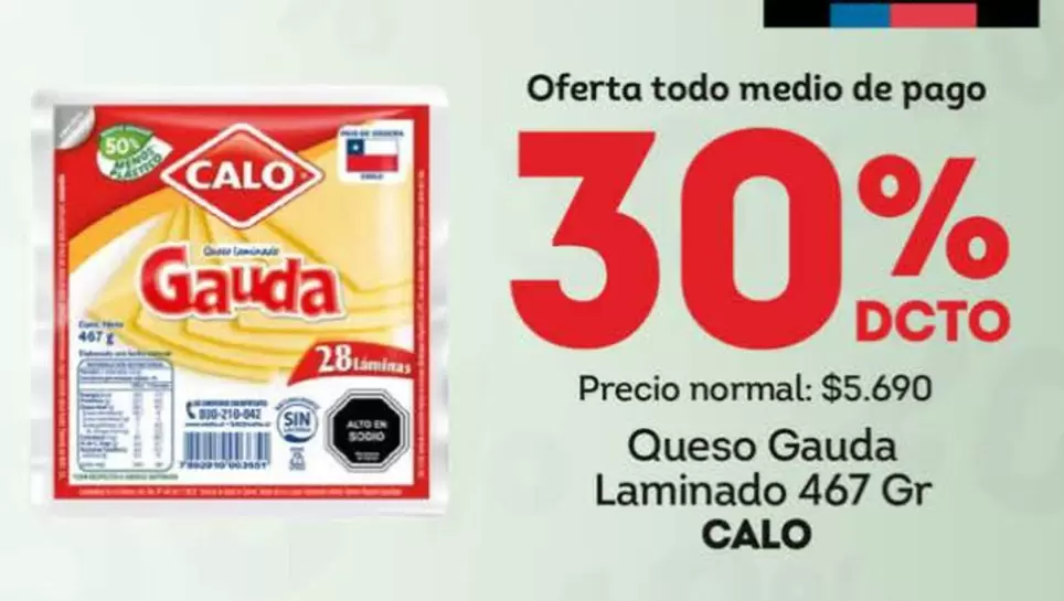 Calo - Gauda - Queso Laminado