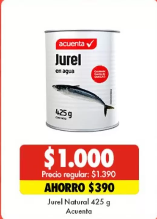 acuenta - Acuneta - Jurel Natural