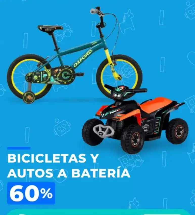 Oxford - Bicicletas Y Autos A Batería