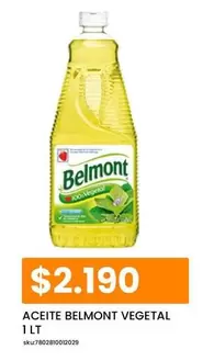 Belmont - Aceite Veletand