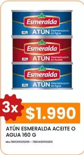 Esmeralda - Atun Aceite O Agua