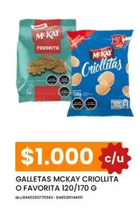 Criollitas - McKay - Galletas Criollita O Favorita