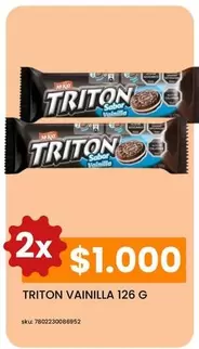 Tritón - Triton Vainilla