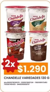 Nestlé - CHANDELLE VARIEDADES 130G