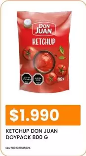 Don Juan -  Doypack - Ketchup
