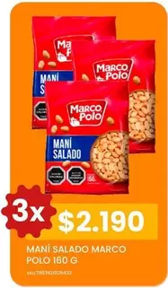 Marco Polo - Marco - Maní Salado Pollo