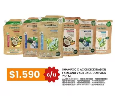 Familand - Familiand - Shampoo O Acondicionador