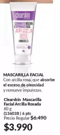 Clearskin - Mascarilla Facial