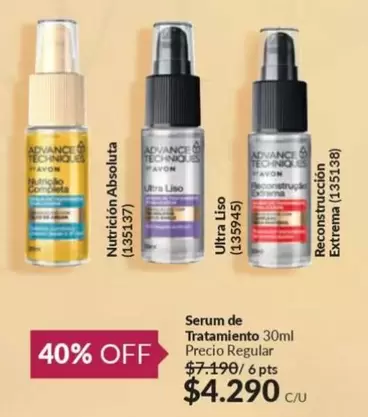 Advance Techniques - Serum De Tratamiento 30ml