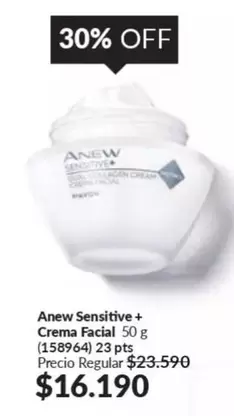 Anew - Sensitive + Crema Facial