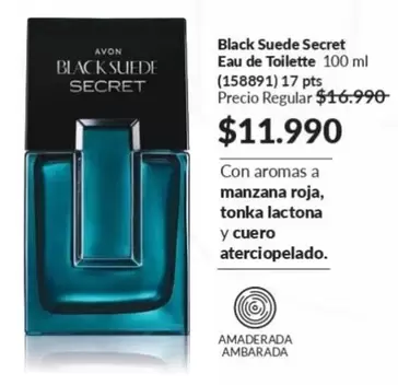 Black Suede -  Secret Eau De Toilette