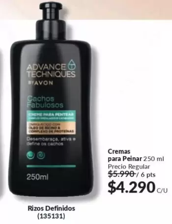 Advance Techniques - Advance - Cremas Para Peinar