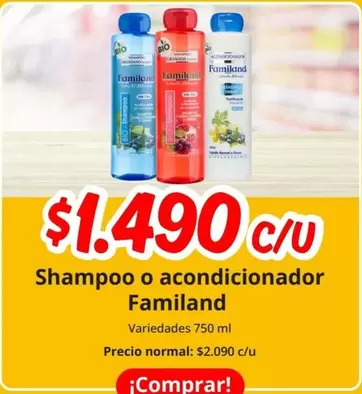 Familand - Familiand - Shampoo O Acondicionador