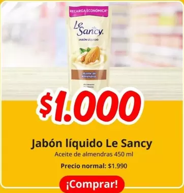 Le Sancy - Jabon liquido