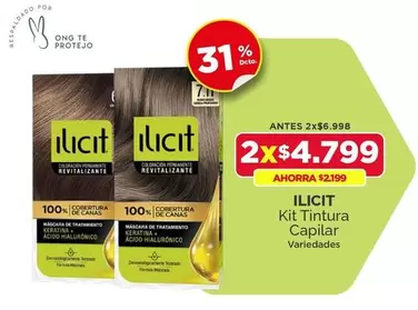 Ilicit - Kit Tintura Capilar