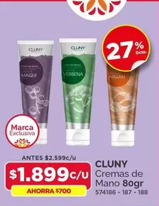 Cluny - Cremas De Mano