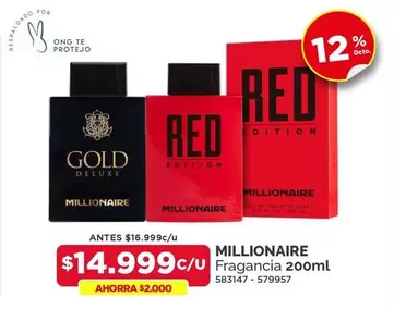 Millionaire - fragancia 200ml