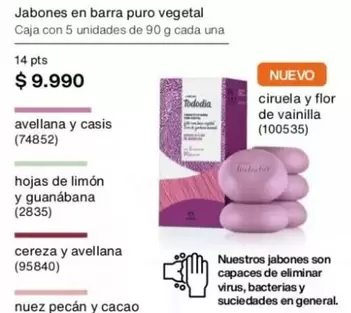Tododía - Jabones En Barra Puro Vegetal