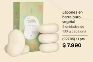 Jabones En Barra Puro Vegetal