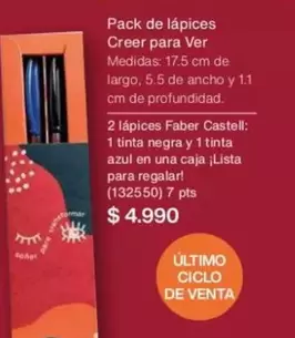 Pack De Lápices Creer Para Ver