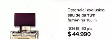 Essencial - Essential Exclusivo Eau De Parfum Femenina