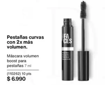 Boost - Pestanas Curvas Con 2x Más Volumen