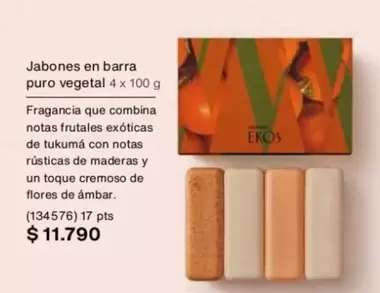 Ekos - Jabones En Barra Puro Vegetal