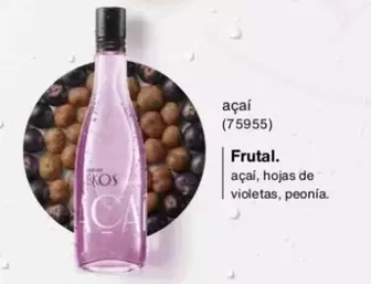 Frutal Açaí, Hojas De Violetas, Peonia