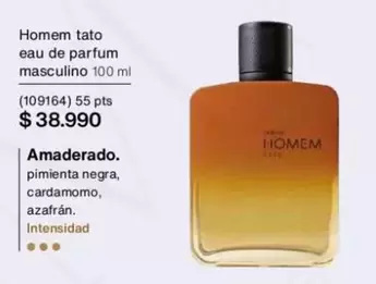 Homem - Amaderado Pimienta Negra