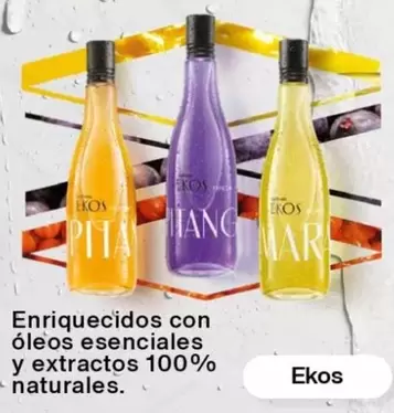 Ekos - Enriquecidos Con Oleos Esenciales Y Extractos 100% Naturales