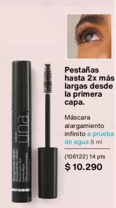 Pestanas Hasta 2x Mas Largas Desde La Primera Capa