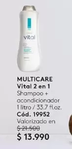 Vital - Multicare  2 En 1
