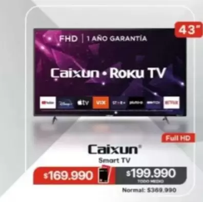 Roku - Caixun - Smart Tv