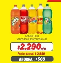 Bilz - Ccu - Bebida Variedad Desechable