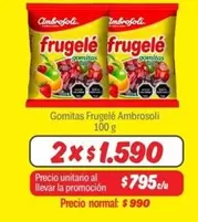 Ambrosoli - Gomitas Frugelé