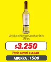Late Harvest - Vino  Concha Y Toro
