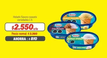 Savory - Savoy - Helado Casala