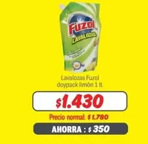 Fuzol - Lavalozas Doypack Limon