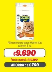 Master Cat - Alimento Para Gatos Salmon
