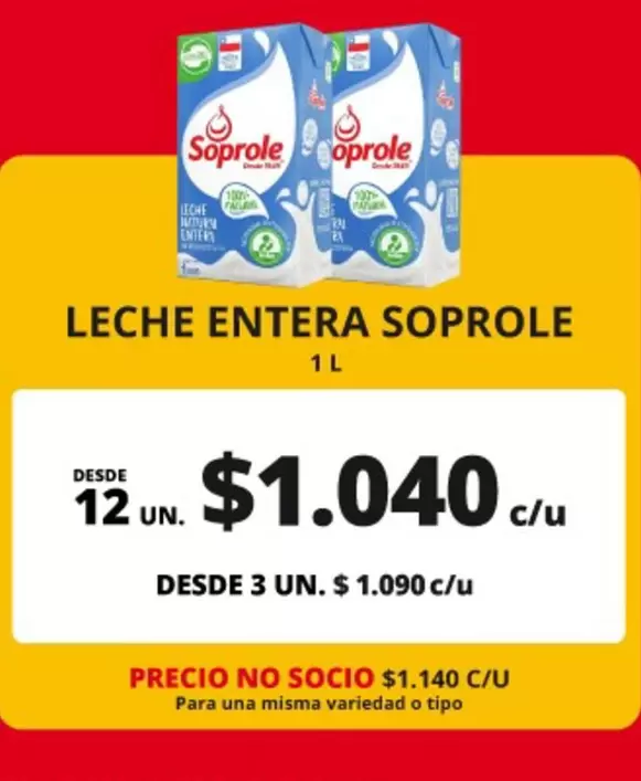 Soprole - Leche Entera