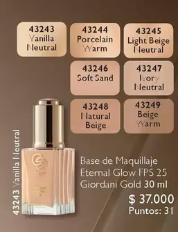 Soft - Giordani - Base De Maquillaje Eternal Glow Fps 2.5