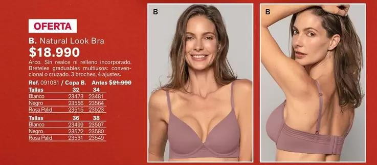 Natural Look Bra