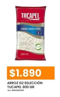 Tucapel - Arroz G2 Seleccion
